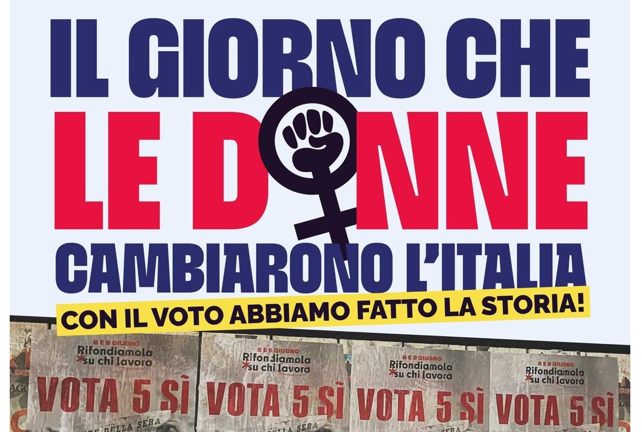 IL GIORNO CHE LE DONNE CAMBIARONO L’ITALIA